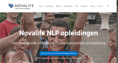 Desktop Screenshot of novalife.nl