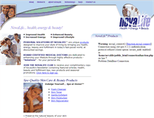 Tablet Screenshot of novalife.net